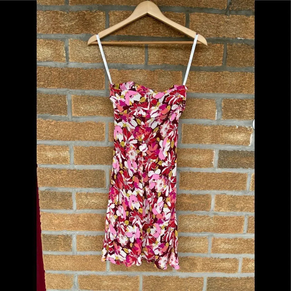 SHOSHANNA - SILK STRAPLESS DRESS 2 - Picture 7 of 10